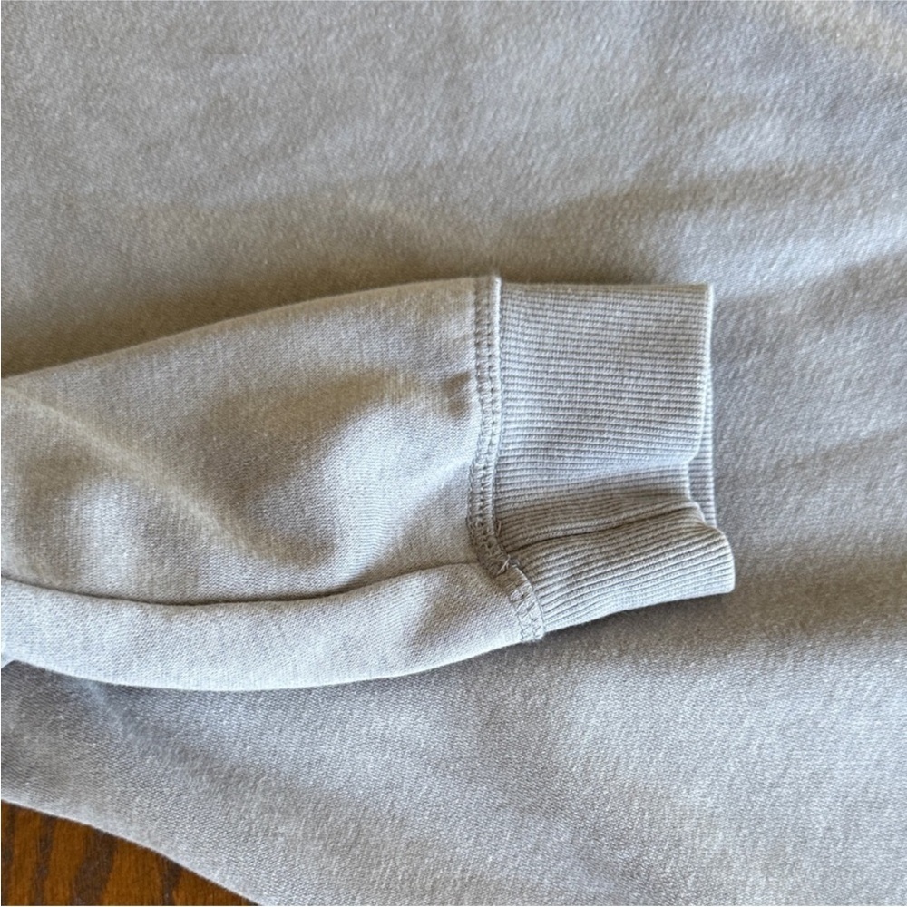 Avalanche Heather Gray Hoodie with Floral Print - Picture 13 of 13